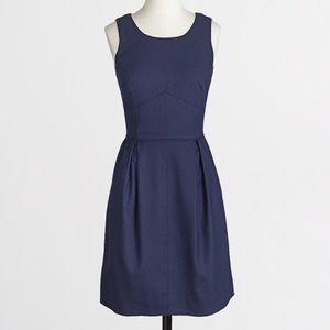 Jcrew pleated dress